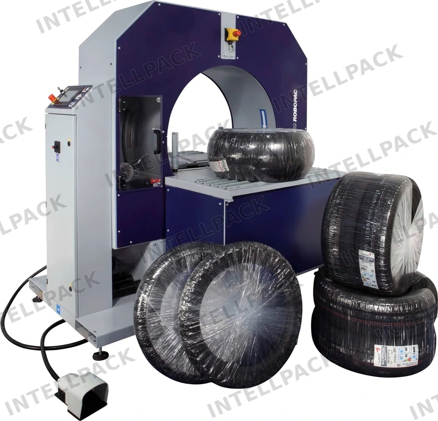 Горизонтальный обмотчик шин COMPACTA TYRES
