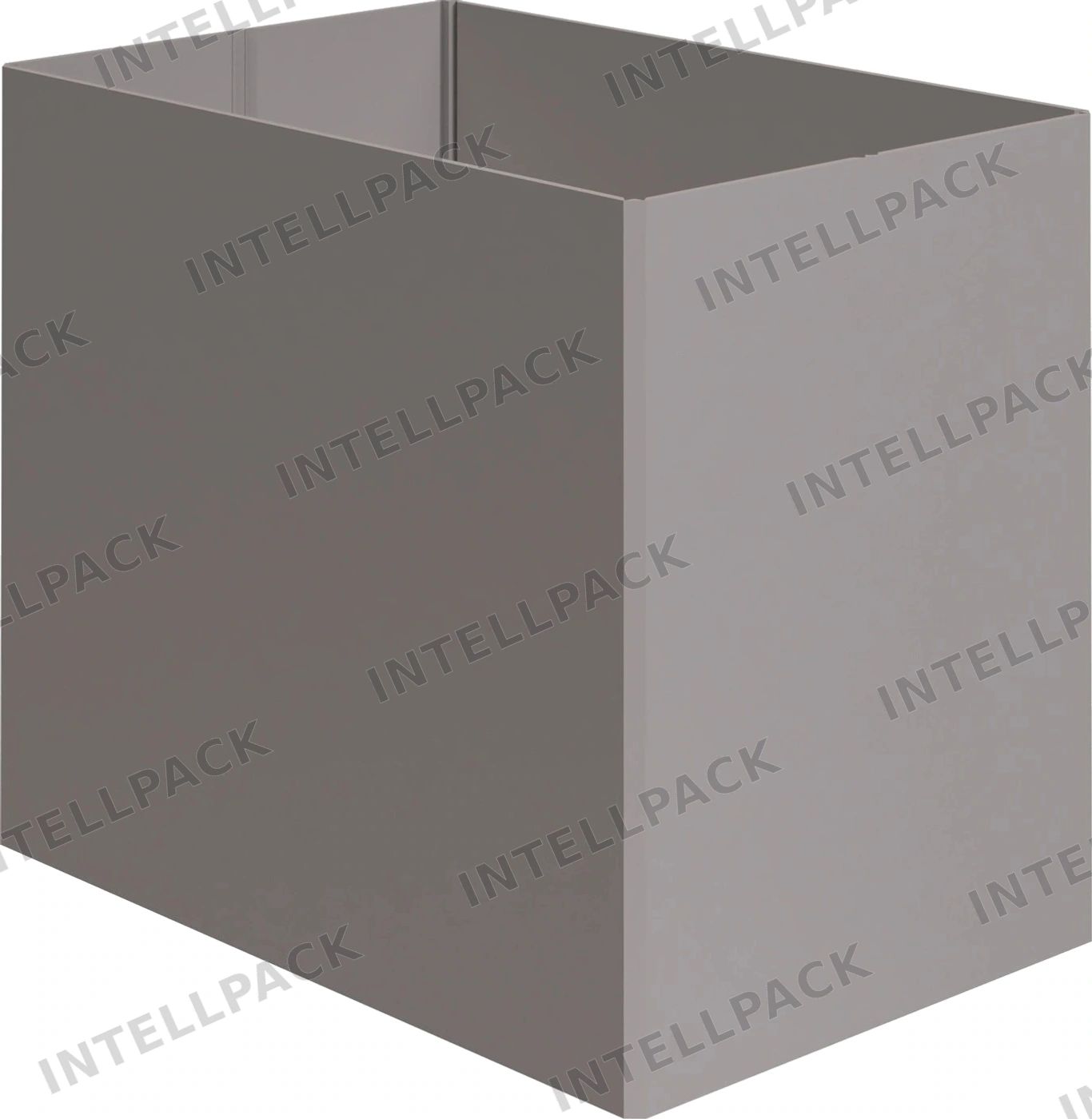 Стенка контейнера Bubble Guard 1190x790x1000 мм iPlast PolyBox серая