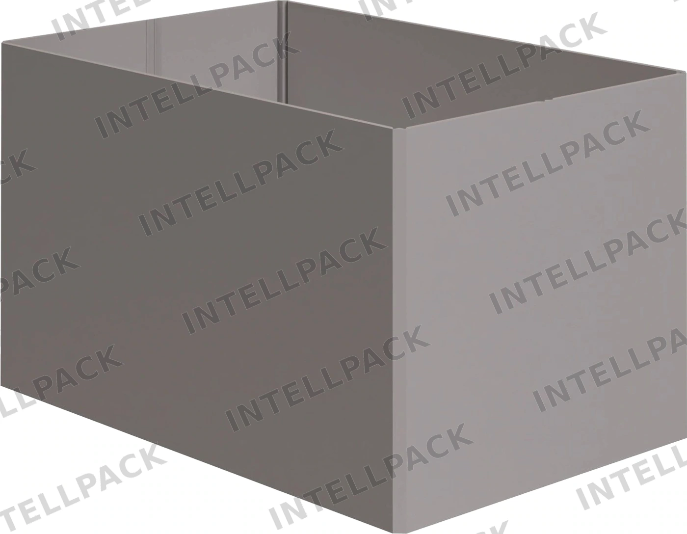 Стенка контейнера Bubble Guard 1190x790x700 мм iPlast PolyBox серая