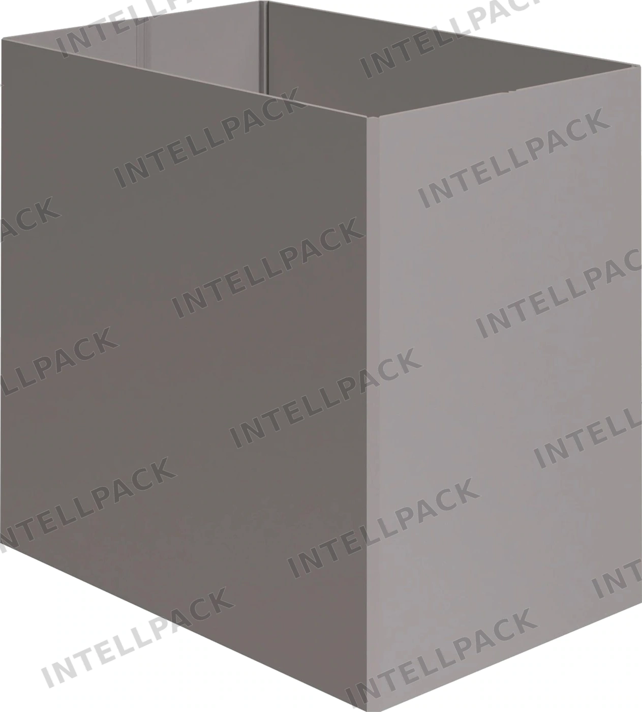 Стенка контейнера СПП 1190x790x1100 мм iPlast PolyBox серая