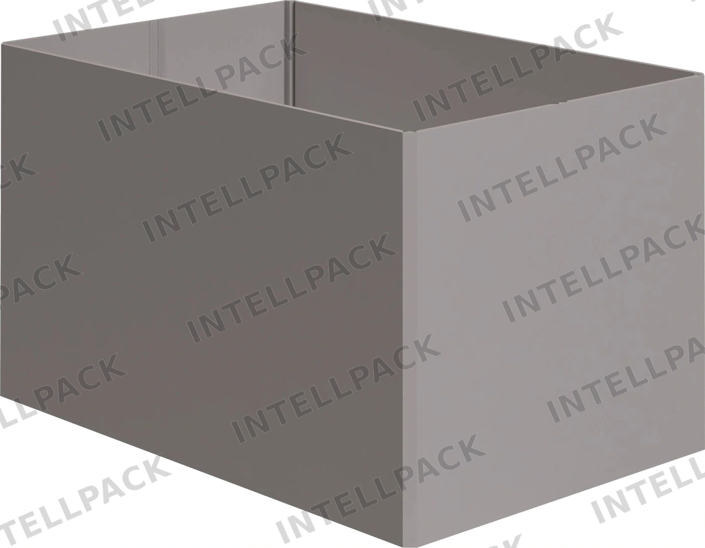Стенка контейнера СПП 1190x790x700 мм iPlast PolyBox серая