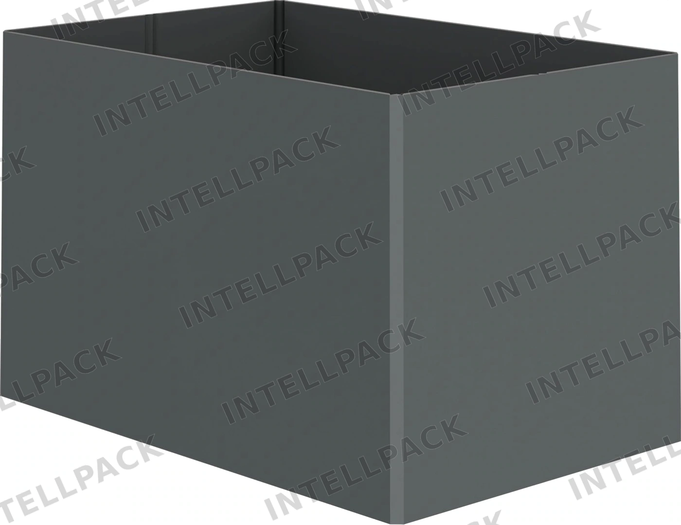Стенка контейнера СПП 1190х790х820 мм iPlast PolyBox серая