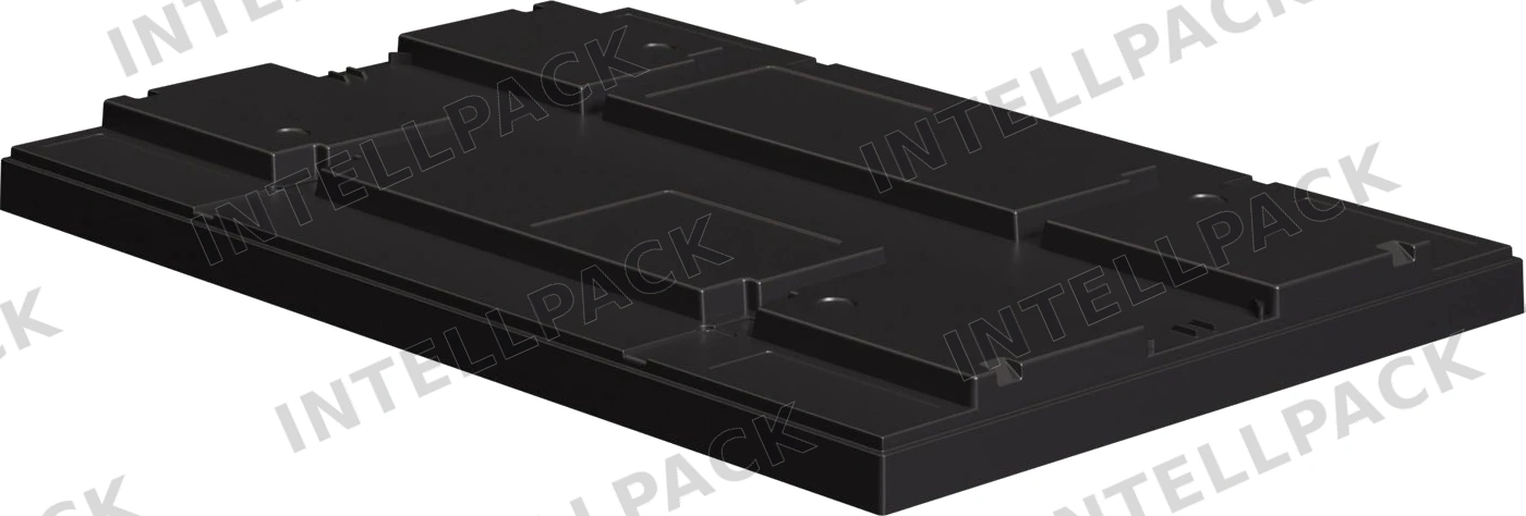 Крышка пластиковая BL 1200х800х50 мм iPlast чёрная N1 (05.016.1)