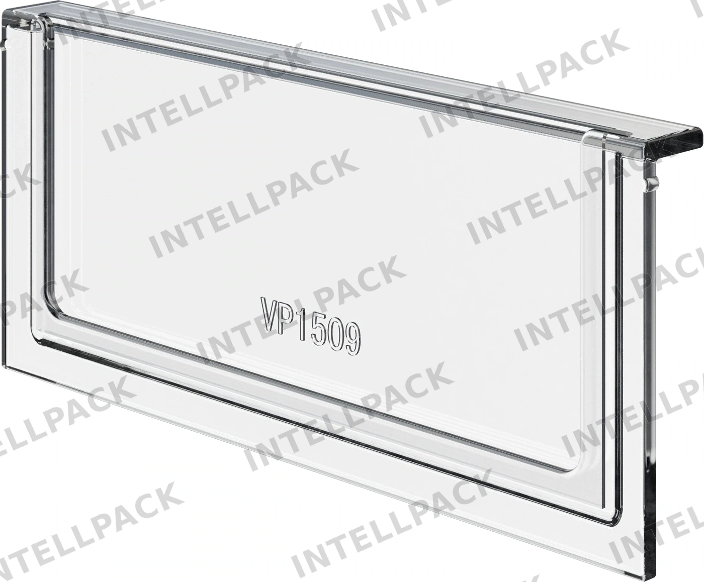 Перегородка фронтальная VP-1509 iPlast прозрачная для контейнеров SK 31509, 41509, 51509, 61509 N1 (30.945.1)